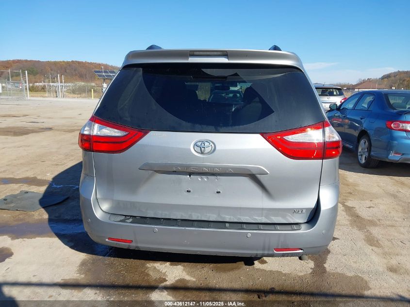 2015 Toyota Sienna Xle 8 Passenger VIN: 5TDYK3DC6FS658639 Lot: 43612147