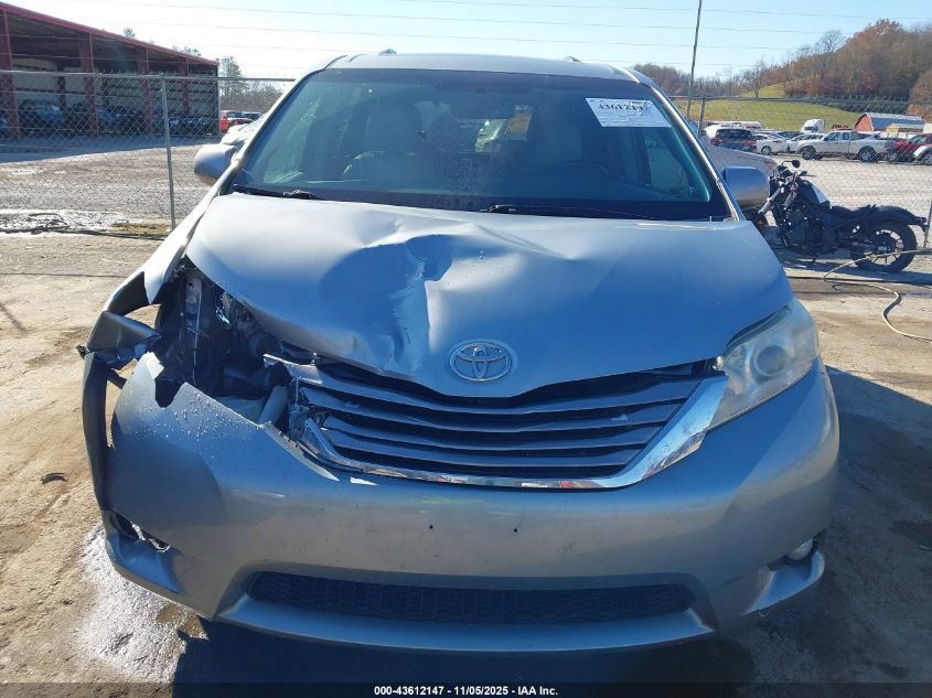 2015 Toyota Sienna Xle 8 Passenger VIN: 5TDYK3DC6FS658639 Lot: 43612147