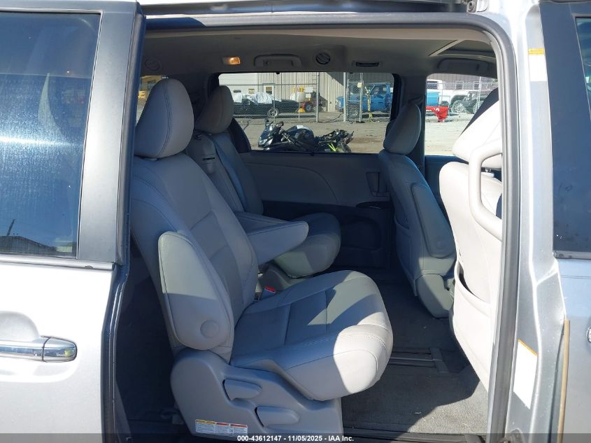 2015 Toyota Sienna Xle 8 Passenger VIN: 5TDYK3DC6FS658639 Lot: 43612147