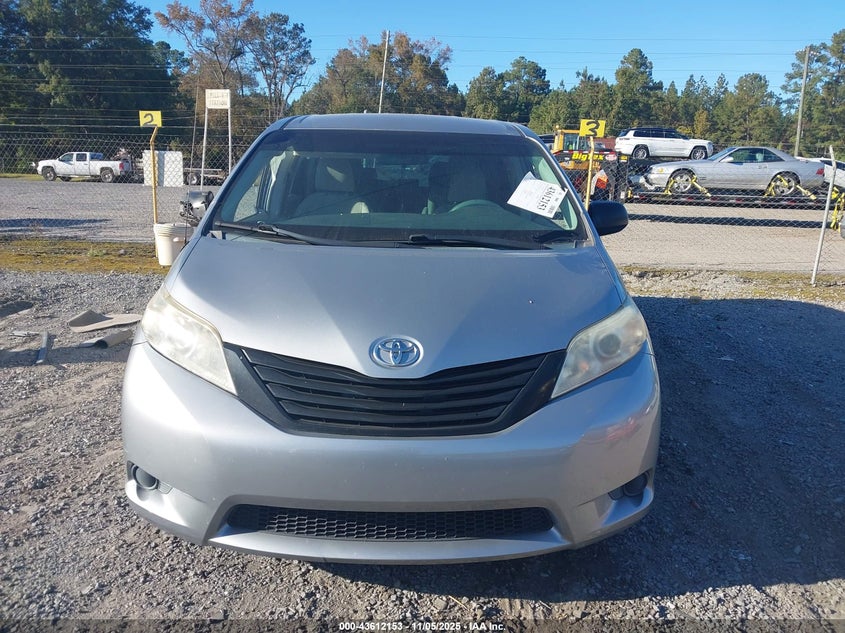 2014 TOYOTA SIENNA L V6 7 PASSENGER 5TDZK3DC1ES442510