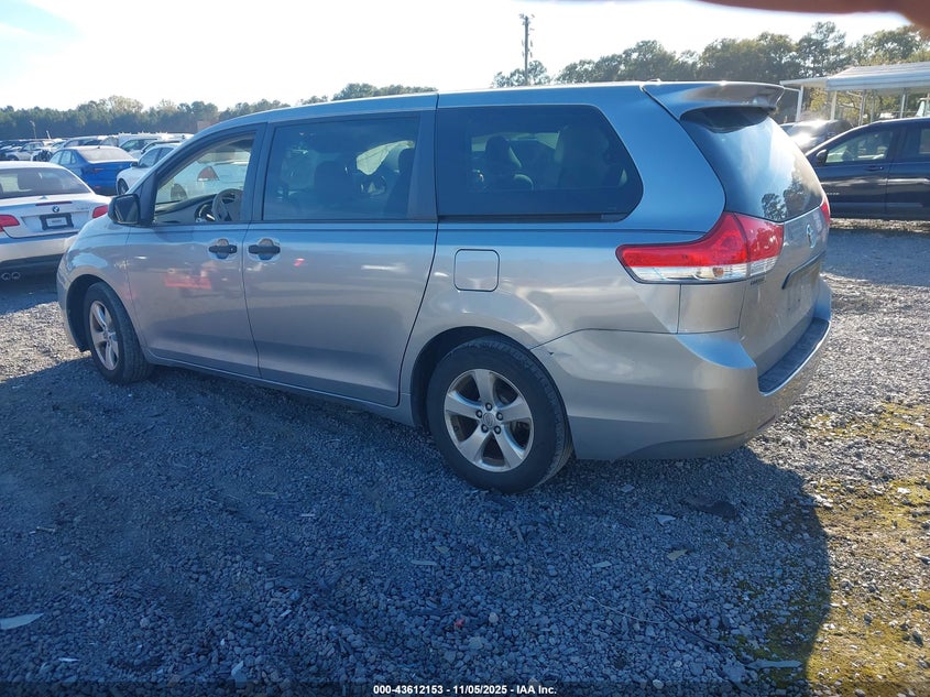 2014 TOYOTA SIENNA L V6 7 PASSENGER 5TDZK3DC1ES442510