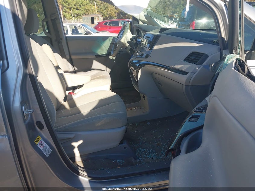 2014 TOYOTA SIENNA L V6 7 PASSENGER 5TDZK3DC1ES442510