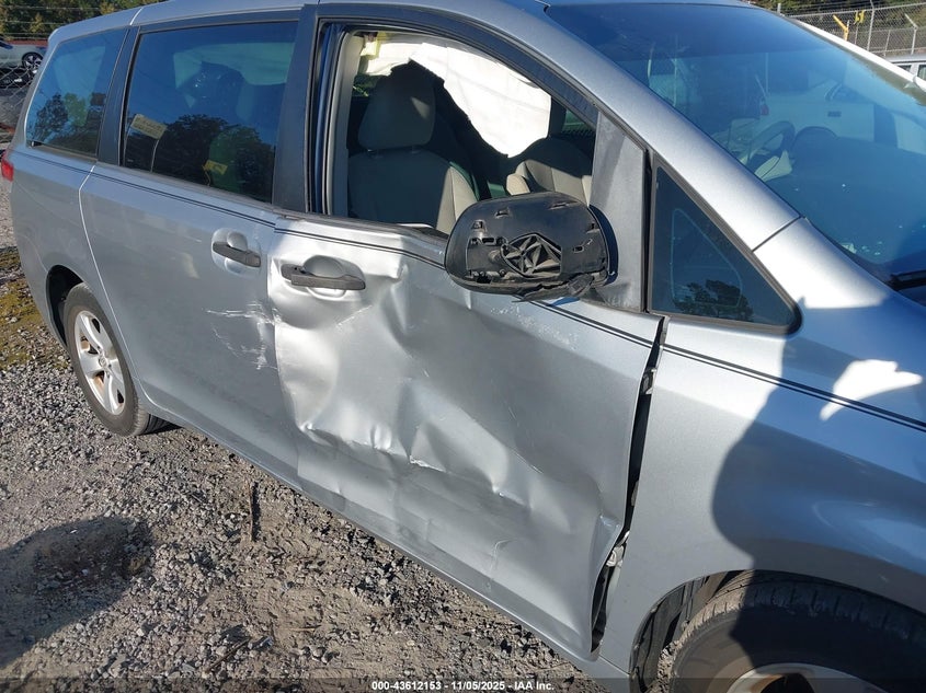 2014 TOYOTA SIENNA L V6 7 PASSENGER 5TDZK3DC1ES442510
