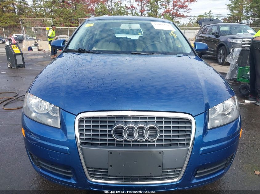 2007 Audi A3 2.0T VIN: WAUHF78P87A104698 Lot: 43612154