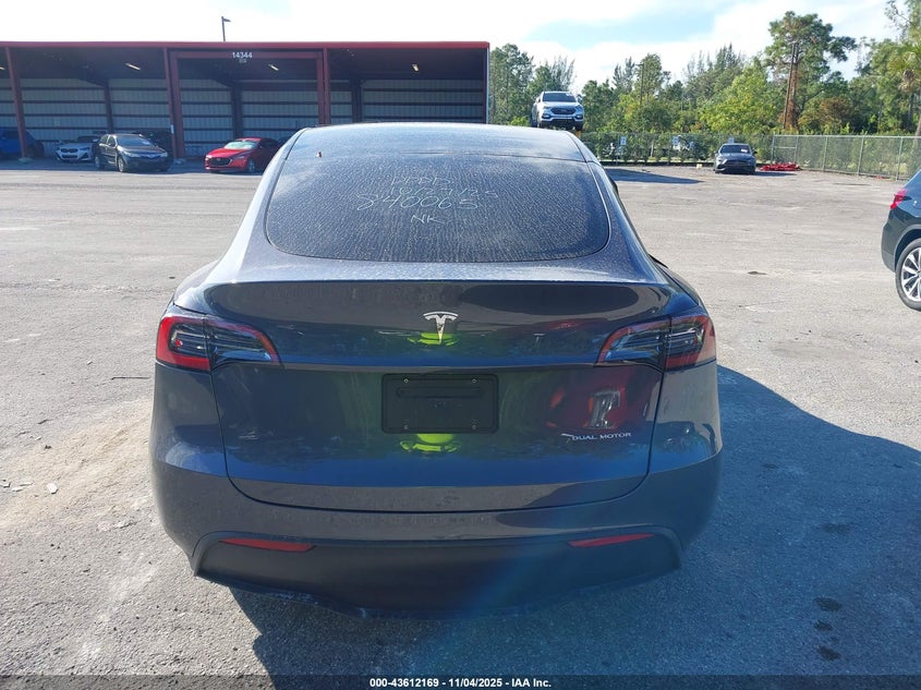 2023 Tesla Model Y Awd/Long Range Dual Motor All-Wheel Drive VIN: 7SAYGDEE6PF840065 Lot: 43612169