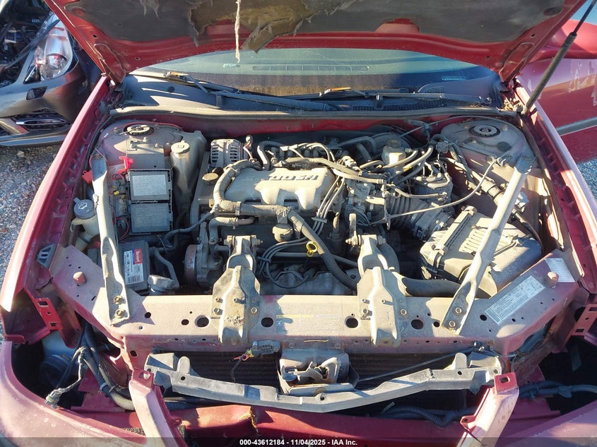 2005 Chevrolet Impala VIN: 2G1WF52E559208458 Lot: 43612184