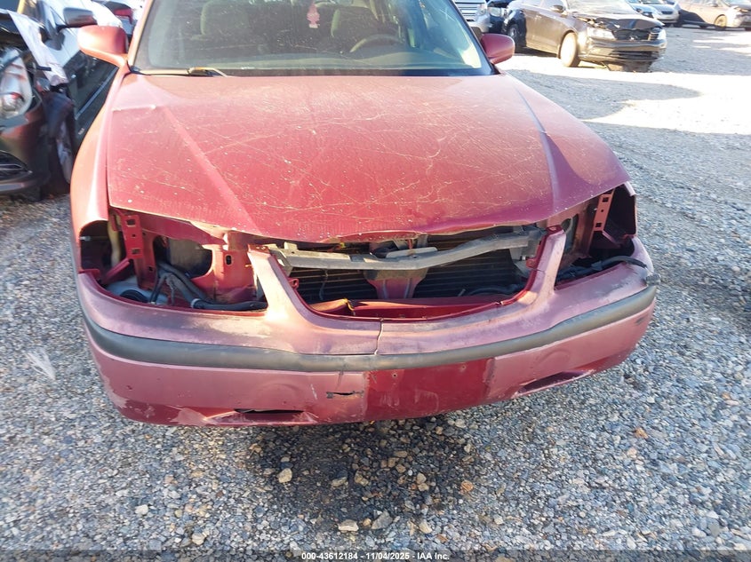 2005 Chevrolet Impala VIN: 2G1WF52E559208458 Lot: 43612184