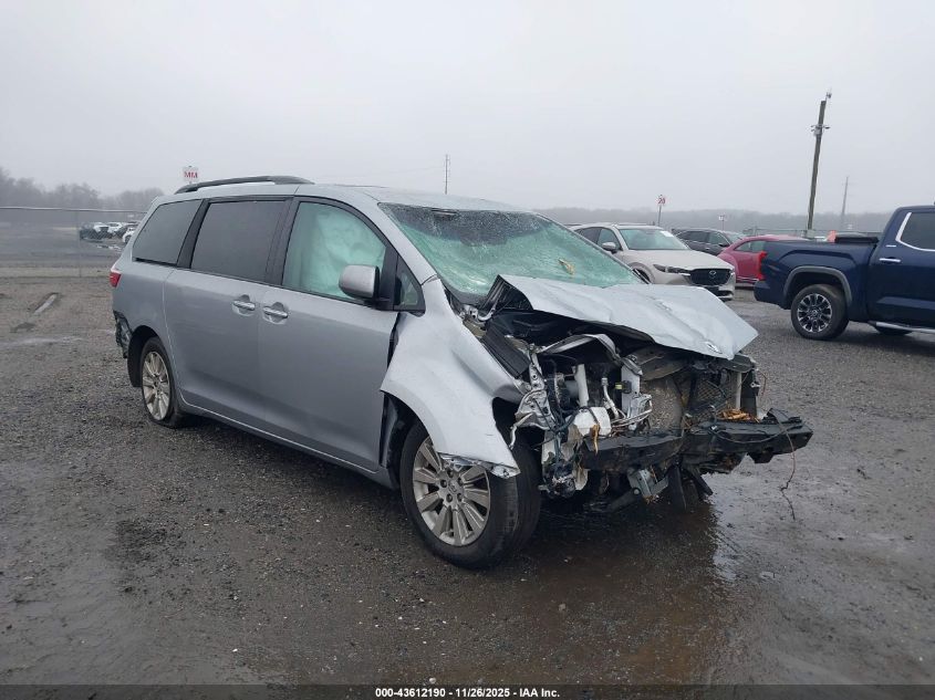 TOYOTA SIENNA XLE 7 PASSENGER