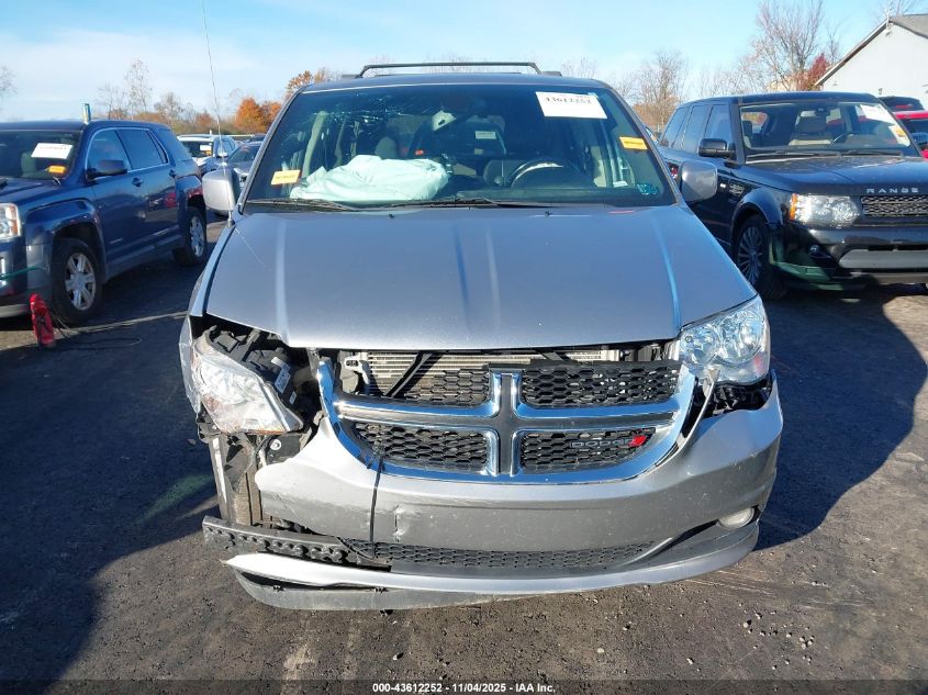 2018 Dodge Grand Caravan Sxt VIN: 2C4RDGCG1JR359619 Lot: 43612252