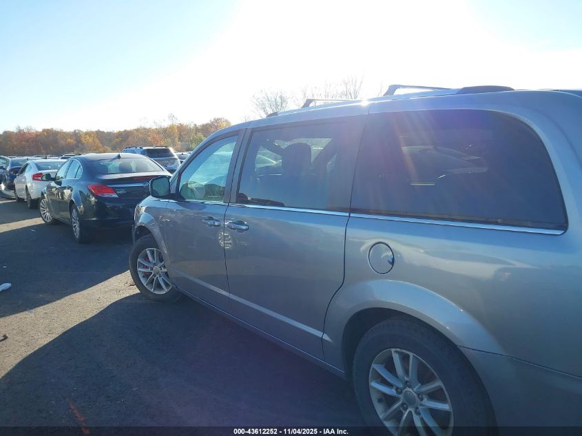 2018 Dodge Grand Caravan Sxt VIN: 2C4RDGCG1JR359619 Lot: 43612252