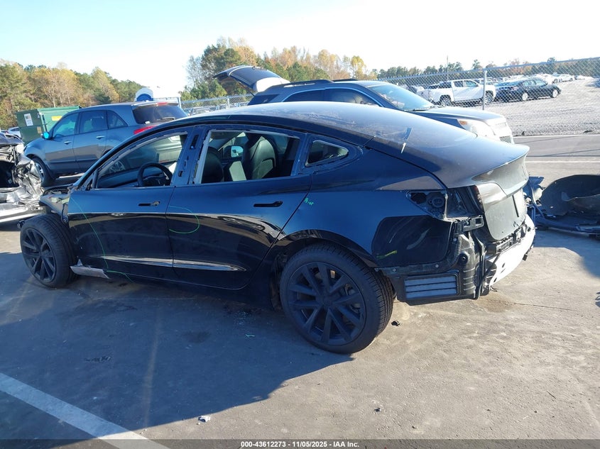 2021 Tesla Model 3 Standard Range Plus Rear-Wheel Drive VIN: 5YJ3E1EA7MF976404 Lot: 43612273