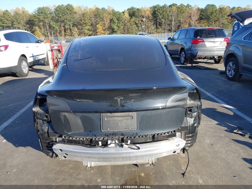 2021 Tesla Model 3 Standard Range Plus Rear-Wheel Drive VIN: 5YJ3E1EA7MF976404 Lot: 43612273