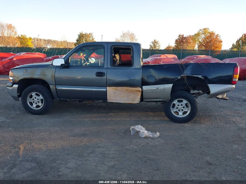 2000 GMC Sierra 1500 Sle VIN: 1GTEK19T1YE113666 Lot: 43612286