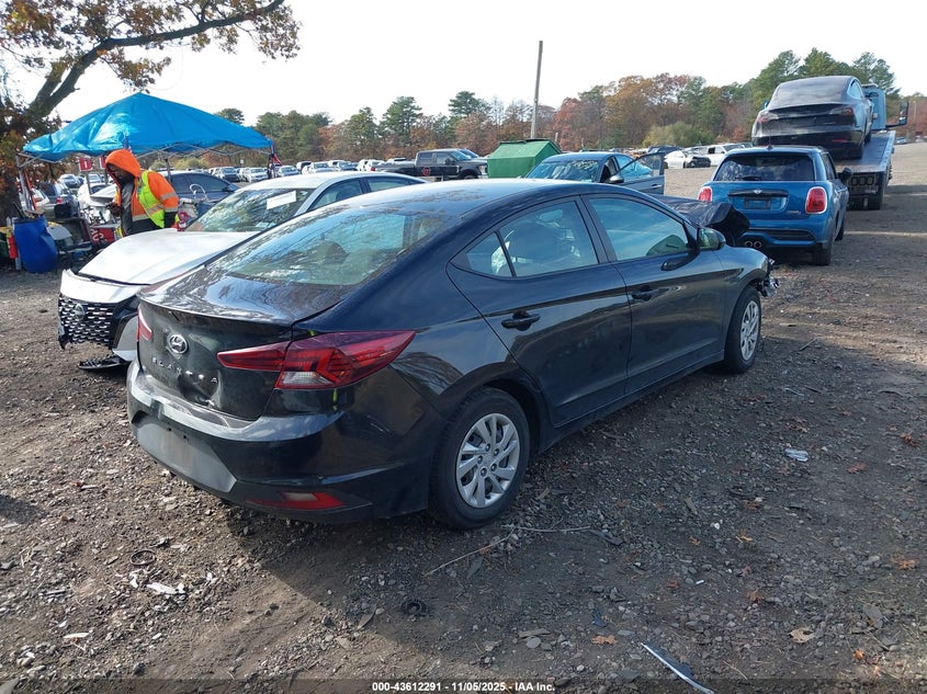 2020 HYUNDAI ELANTRA SE KMHD74LF4LU038750