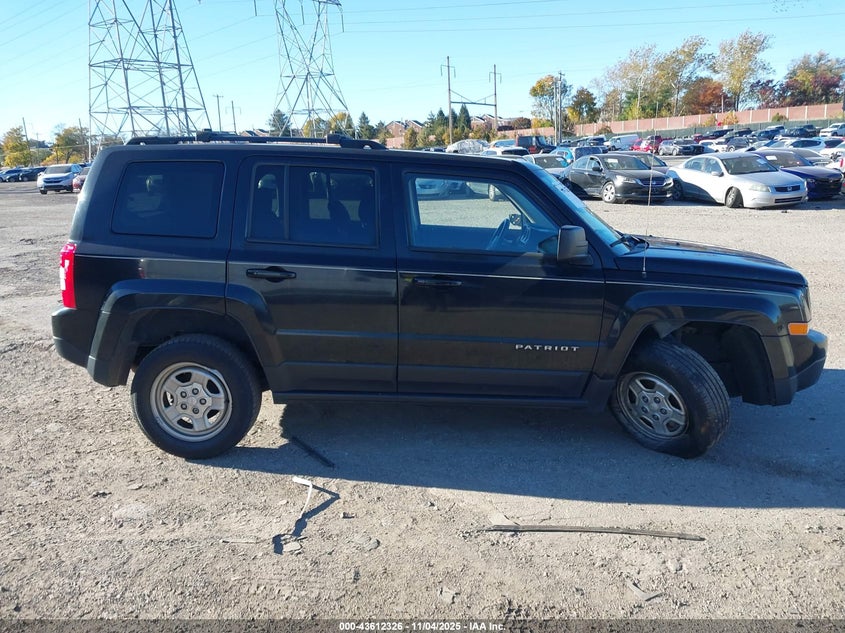 2016 JEEP PATRIOT SPORT - 1C4NJRBB1GD521558