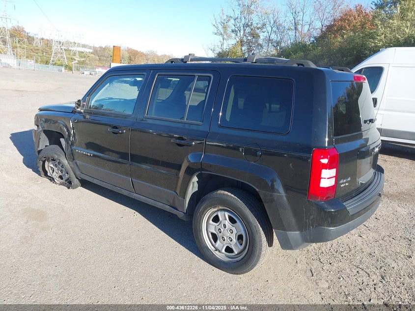 2016 JEEP PATRIOT SPORT - 1C4NJRBB1GD521558