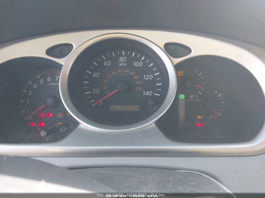 2005 Toyota Highlander V6 VIN: JTEGP21AX50074526 Lot: 43612342