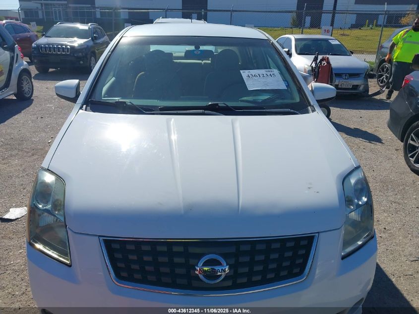 2009 Nissan Sentra 2.0S VIN: 3N1AB61E29L644811 Lot: 43612345
