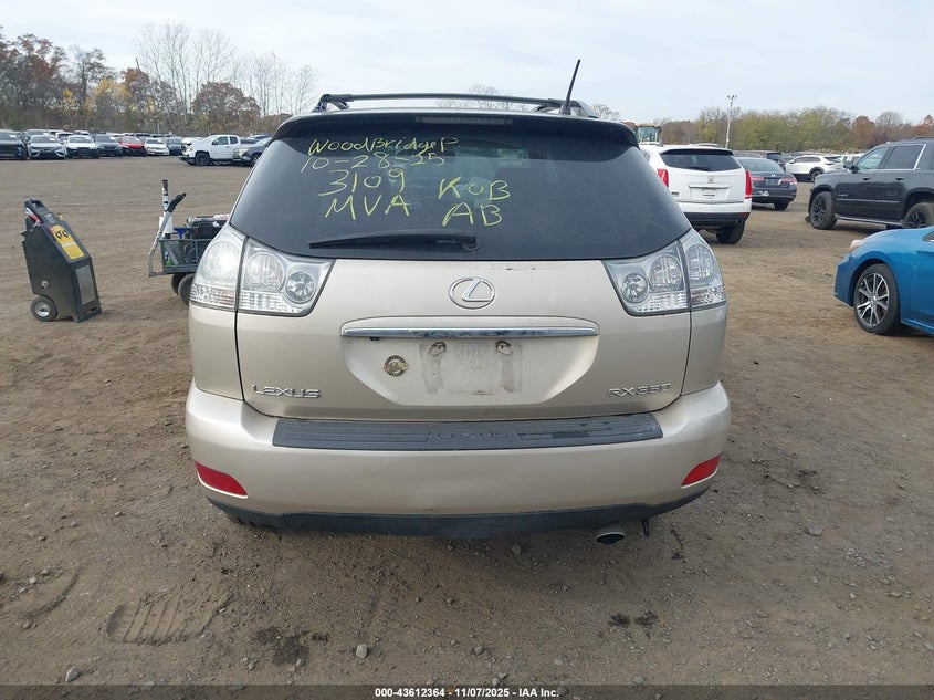 2007 Lexus Rx 350 VIN: 2T2HK31U97C023109 Lot: 43612364