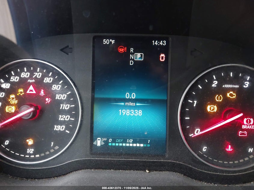 2019 MERCEDES-BENZ SPRINTER 2500 HIGH ROOF V6 WD3PF1CD6KP048348