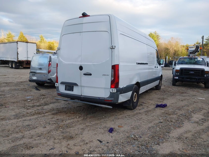 2019 Mercedes-Benz Sprinter 2500 High Roof V6 VIN: WD3PF1CD6KP048348 Lot: 43612370