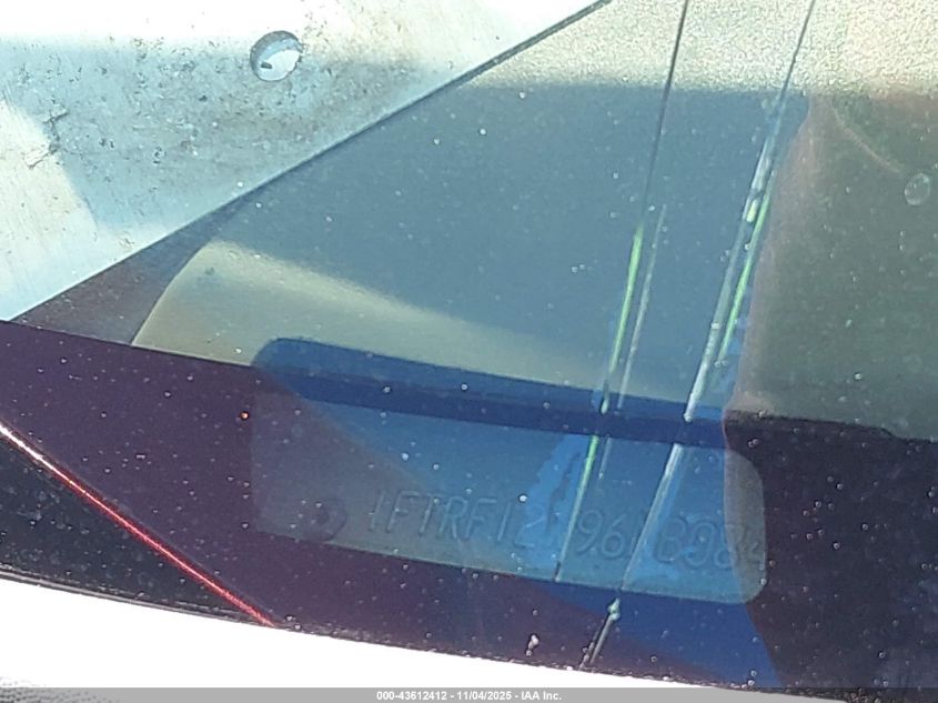 2006 Ford F-150 Stx/Xl/Xlt VIN: 1FTRF12W96NB08495 Lot: 43612412