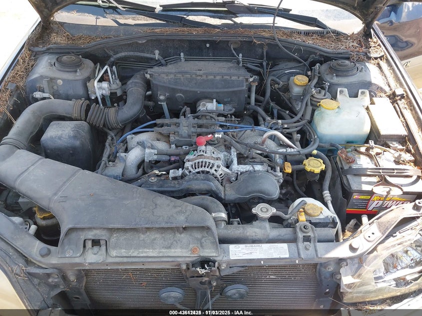 2002 Subaru Outback VIN: 4S3BH665927618628 Lot: 43612425