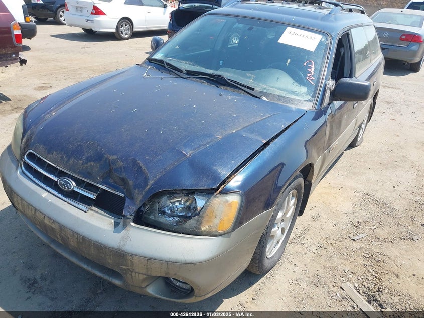 2002 Subaru Outback VIN: 4S3BH665927618628 Lot: 43612425
