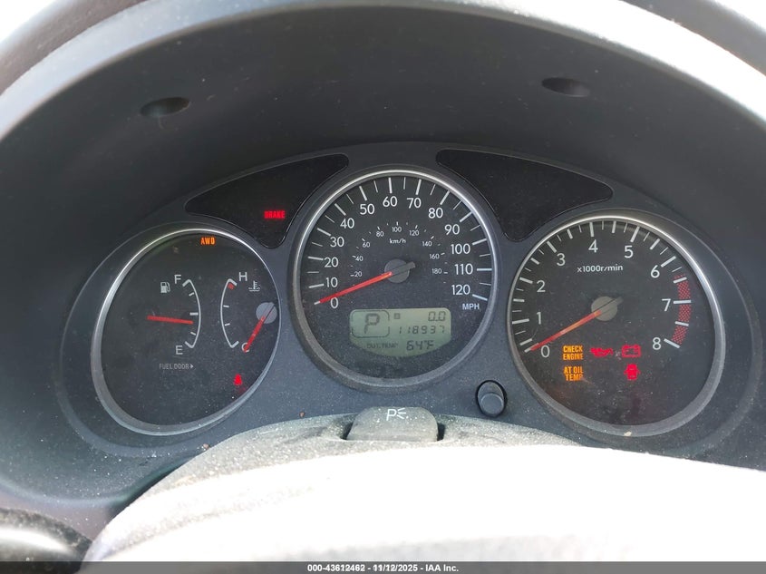 2006 Subaru Forester 2.5X VIN: JF1SG63626H719810 Lot: 43612462