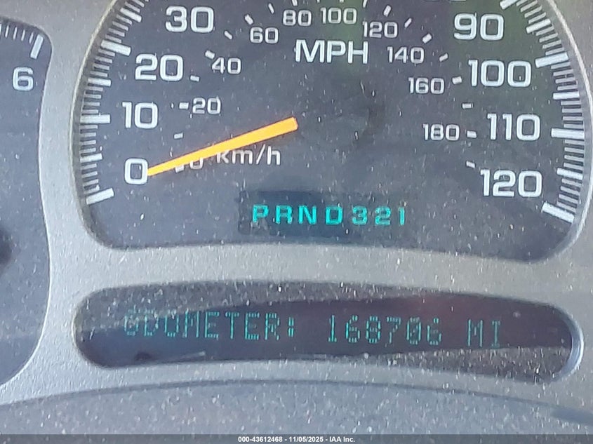 2005 GMC Yukon Denali VIN: 1GKEK63U85J212569 Lot: 43612468