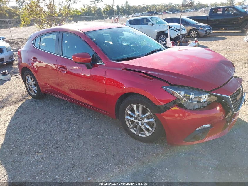 2015 MAZDA MAZDA3 I GRAND TOURING - JM1BM1M74F1249561