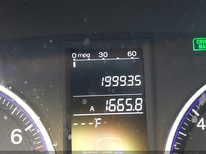 2009 Honda Cr-V Ex-L VIN: JHLRE48769C011603 Lot: 43612537