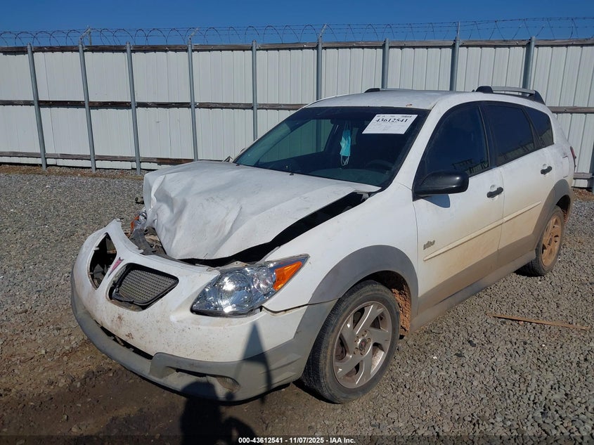 2005 Pontiac Vibe VIN: 5Y2SL638X5Z465876 Lot: 43612541
