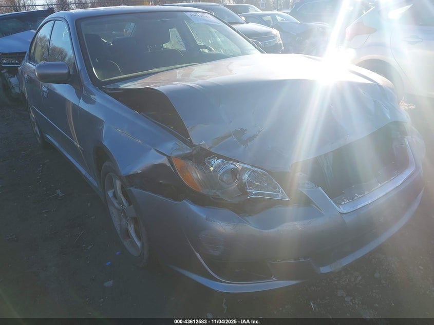 2009 Subaru Legacy 2.5I VIN: 4S3BL616997231652 Lot: 43612583