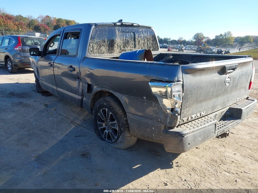 2022 Nissan Titan Sv 4X4 VIN: 1N6AA1EC8NN103653 Lot: 43612615