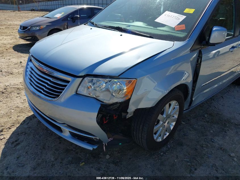 2016 Chrysler Town & Country Touring VIN: 2C4RC1BG7GR222694 Lot: 43612726