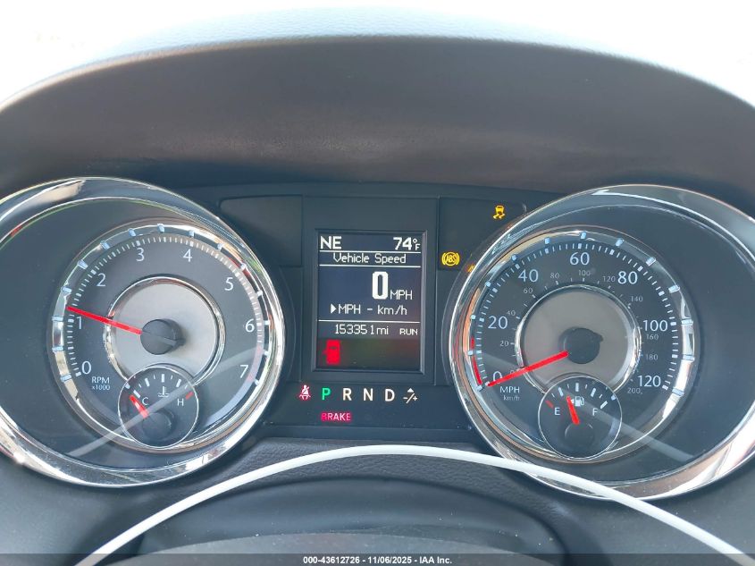 2016 Chrysler Town & Country Touring VIN: 2C4RC1BG7GR222694 Lot: 43612726