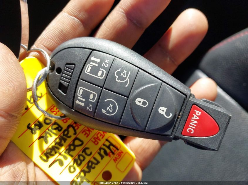 2020 Dodge Grand Caravan Gt VIN: 2C4RDGEG0LR187986 Lot: 43612767