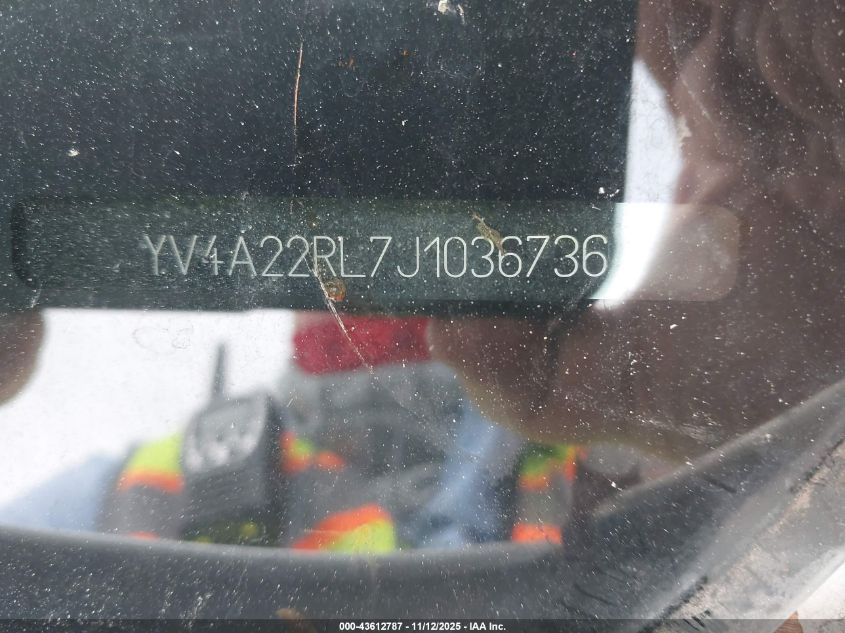 2018 Volvo Xc60 T6 Inscription VIN: YV4A22RL7J1036736 Lot: 43612787