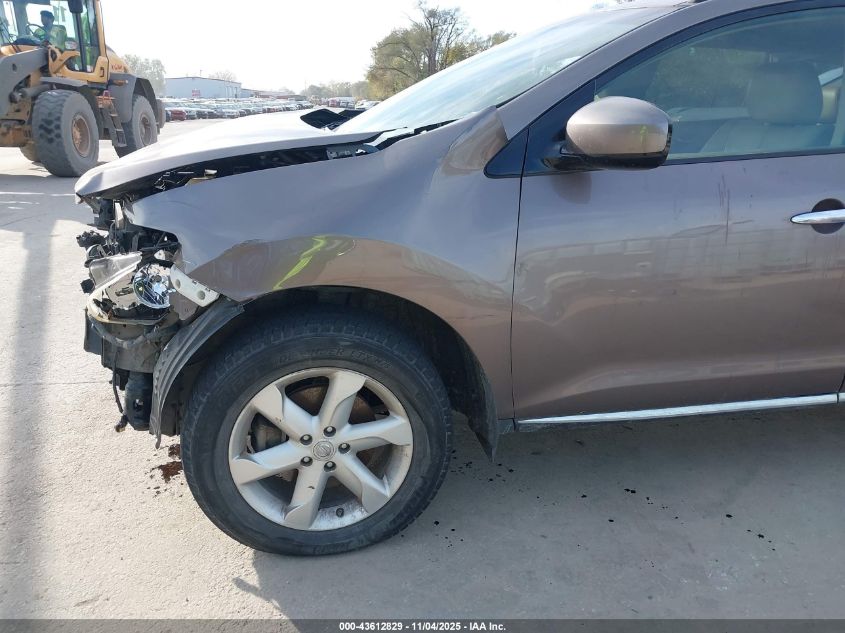 2009 Nissan Murano Sl VIN: JN8AZ18U89W014640 Lot: 43612829