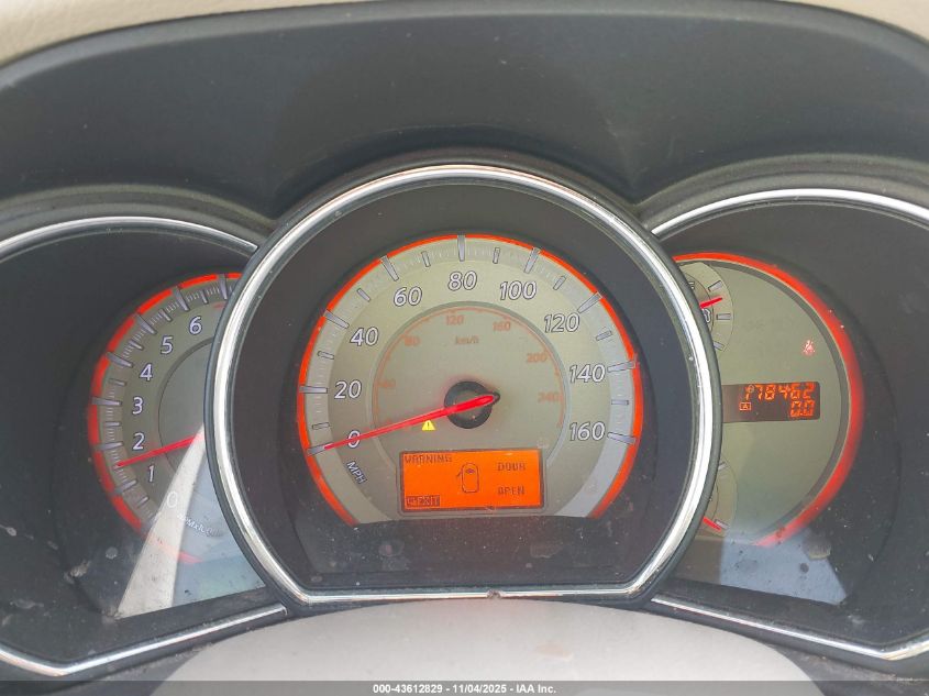 2009 Nissan Murano Sl VIN: JN8AZ18U89W014640 Lot: 43612829