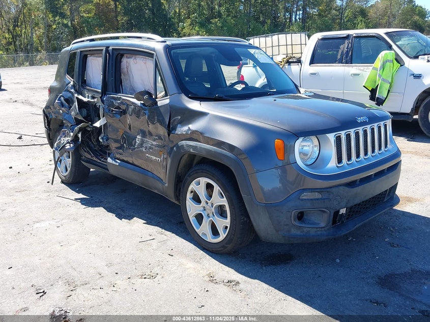 2016 JEEP RENEGADE LIMITED - ZACCJADT1GPC54664