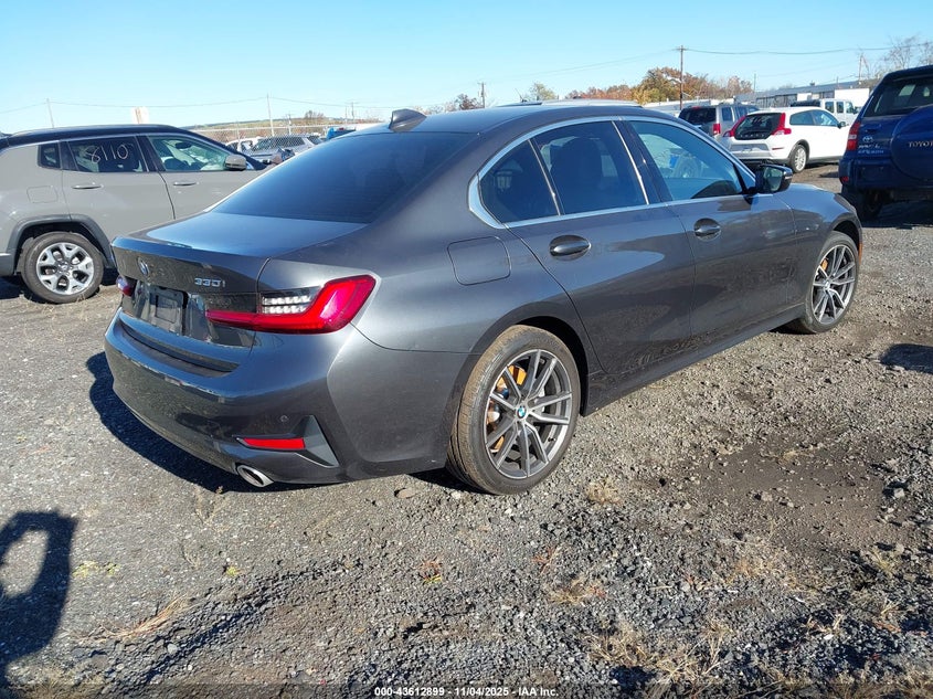 2020 BMW 330I XDRIVE 3MW5R7J02L8B31439