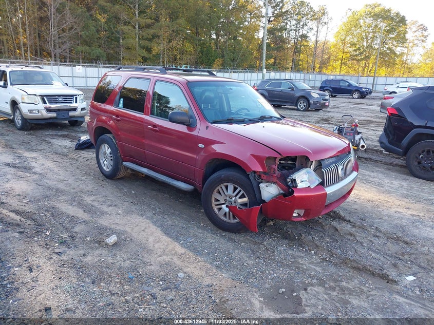 MERCURY MARINER 2006. Lot# 43612945. VIN 4M2CU56126DJ06623. Photo 1