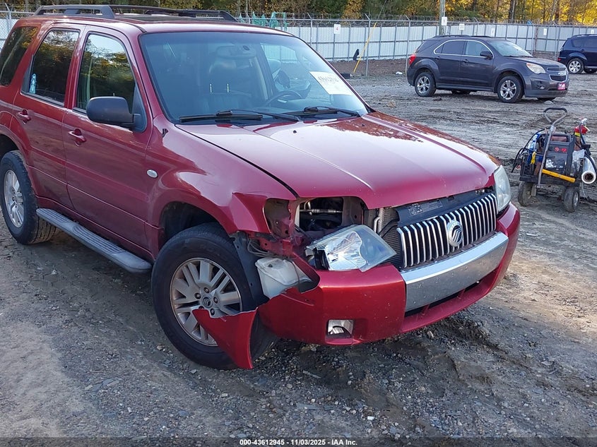 2006 Mercury Mariner Luxury/Premier VIN: 4M2CU56126DJ06623 Lot: 43612945