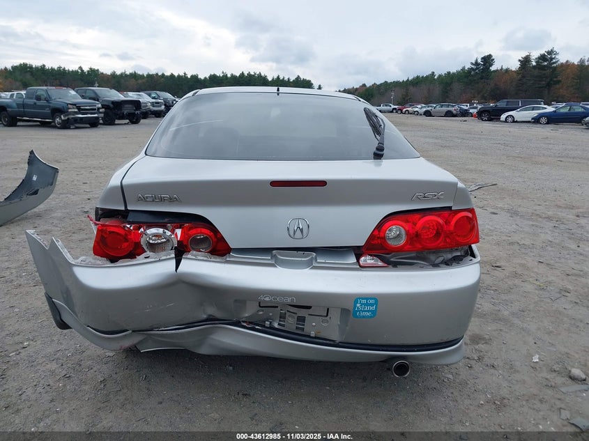 2006 Acura Rsx VIN: JH4DC54806S007757 Lot: 43612985