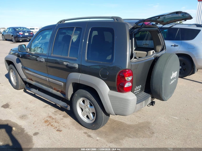 1J8GL48K86W288755 2006 JEEP LIBERTY (NORTH AMERICA) photo no. 3