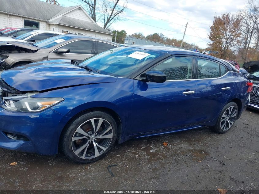 2018 Nissan Maxima 3.5 S VIN: 1N4AA6AP9JC399156 Lot: 43613003