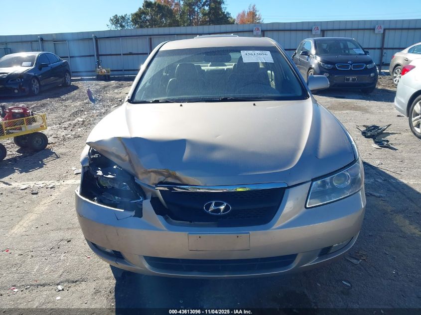 2006 Hyundai Sonata Gls V6/Lx V6 VIN: 5NPEU46F16H046008 Lot: 43613096