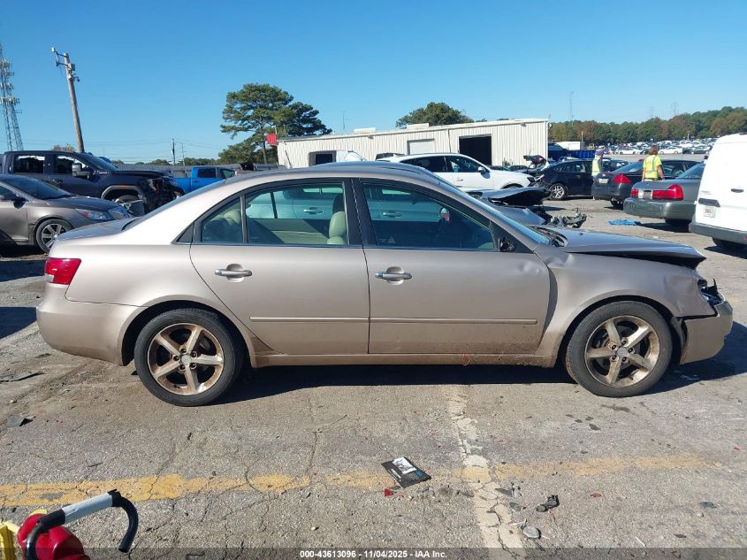 2006 Hyundai Sonata Gls V6/Lx V6 VIN: 5NPEU46F16H046008 Lot: 43613096